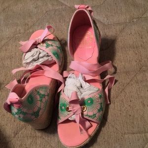 Lilly Pulitzer espadrilles